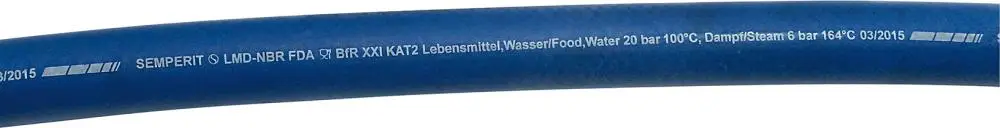 Solange Der Vorrat Reicht SEMPERFLEX Reinigungsschlauch LMD NBR, blau, 13x5mm, 40m Semperit