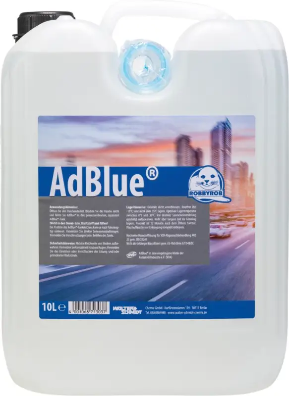 Markenprodukt AdBlue Robbyrob 10 L Kanister mit Einfüll