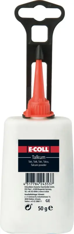 E-COLL Talkum 50g Flasche Finale Aktion