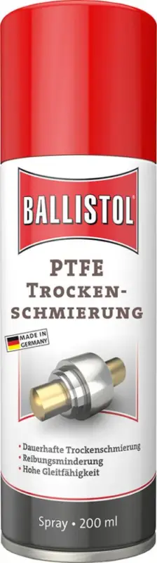 Aktuell BALLISTOL PTFE-Spray Trockenschmierung 200ml