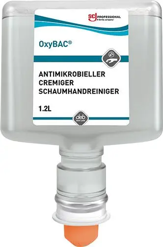 Preisreduziert OxyBac Schaumhandreiniger 1,2 l (TF) Kartusche Antimikrobielle Handrein.