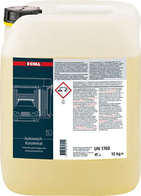 E-COLL Universalrein. u. Auto Waschkonz. 10kg Rabatt