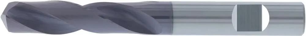 FORTIS Spiralbohrer VHM TiAlN Typ UNI Schaft HB 3xD 3,7mm Finale Aktion