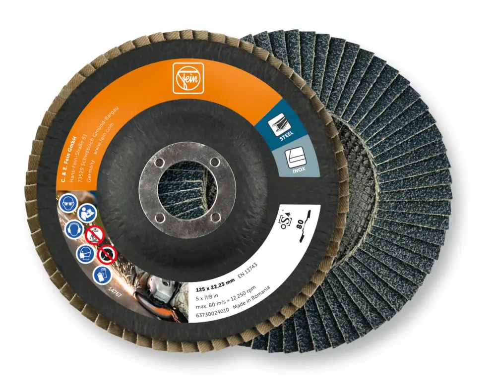 Mega-Angebot FEIN Fächerschleifscheibe, Ø 125 mm, VE 10 St