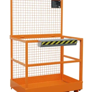 BAUER Arbeitsbühne MB-D, lackiert, RAL 2000 Gelborange Highlight