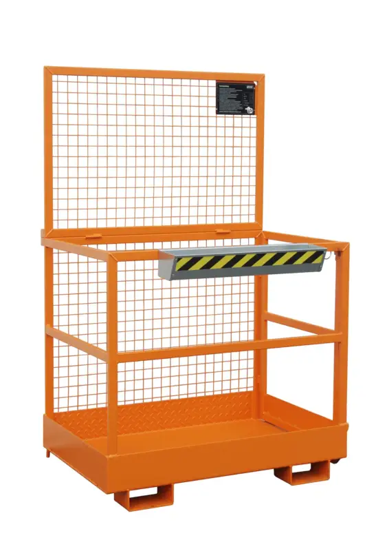 BAUER Arbeitsbühne MB-D, lackiert, RAL 2000 Gelborange Highlight