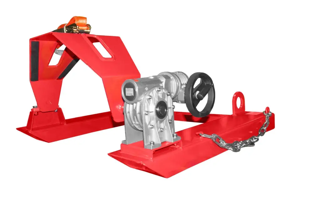 Expressversand BAUER Fasskipper FLEX-HK, lackiert, RAL 3000 Feuerrot