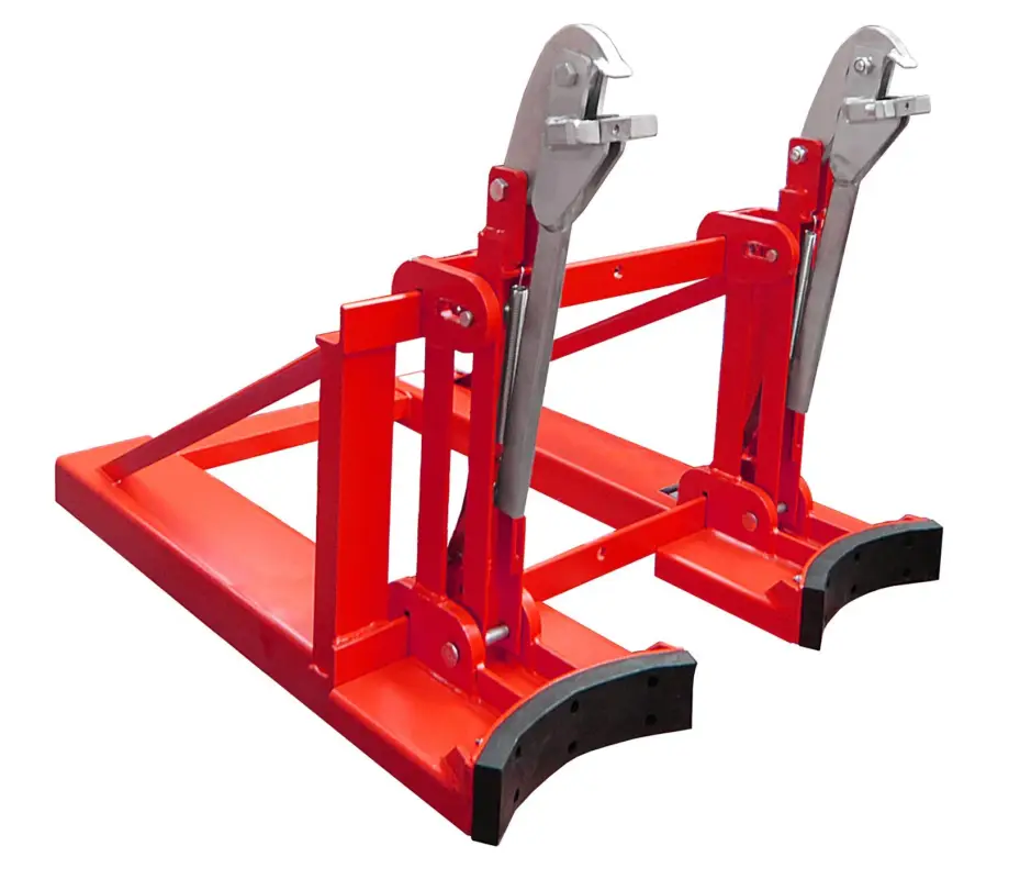 Echt BAUER Fasslifter RS-II/91, lackiert, RAL 3000 Feuerrot