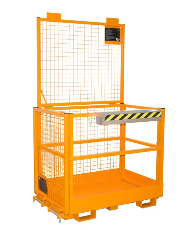 Abverkauf BAUER Arbeitsbühne MB-II, lackiert, RAL 2000 Gelborange