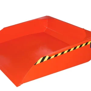 Zertifiziert BAUER Schaufel BSI 50, lackiert, RAL 3000 Feuerrot