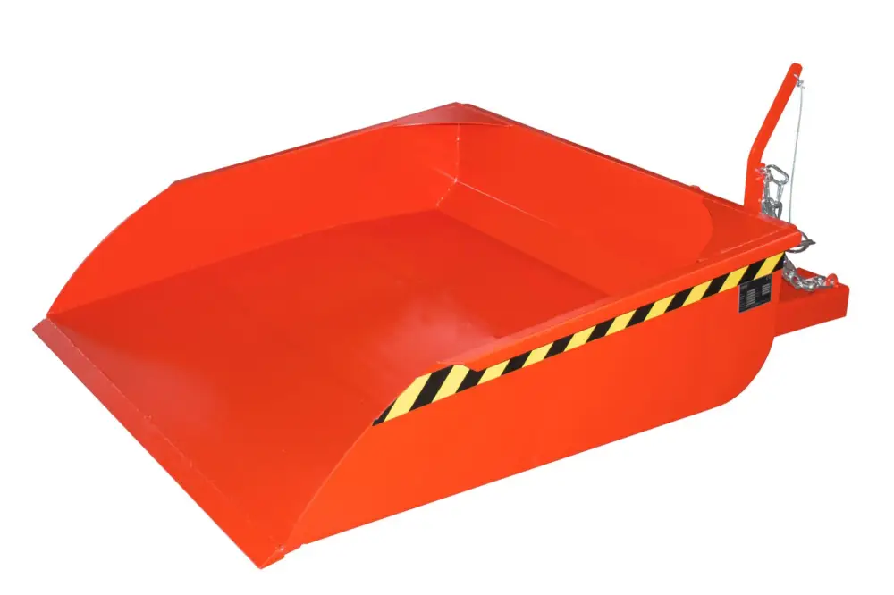Zertifiziert BAUER Schaufel BSI 50, lackiert, RAL 3000 Feuerrot