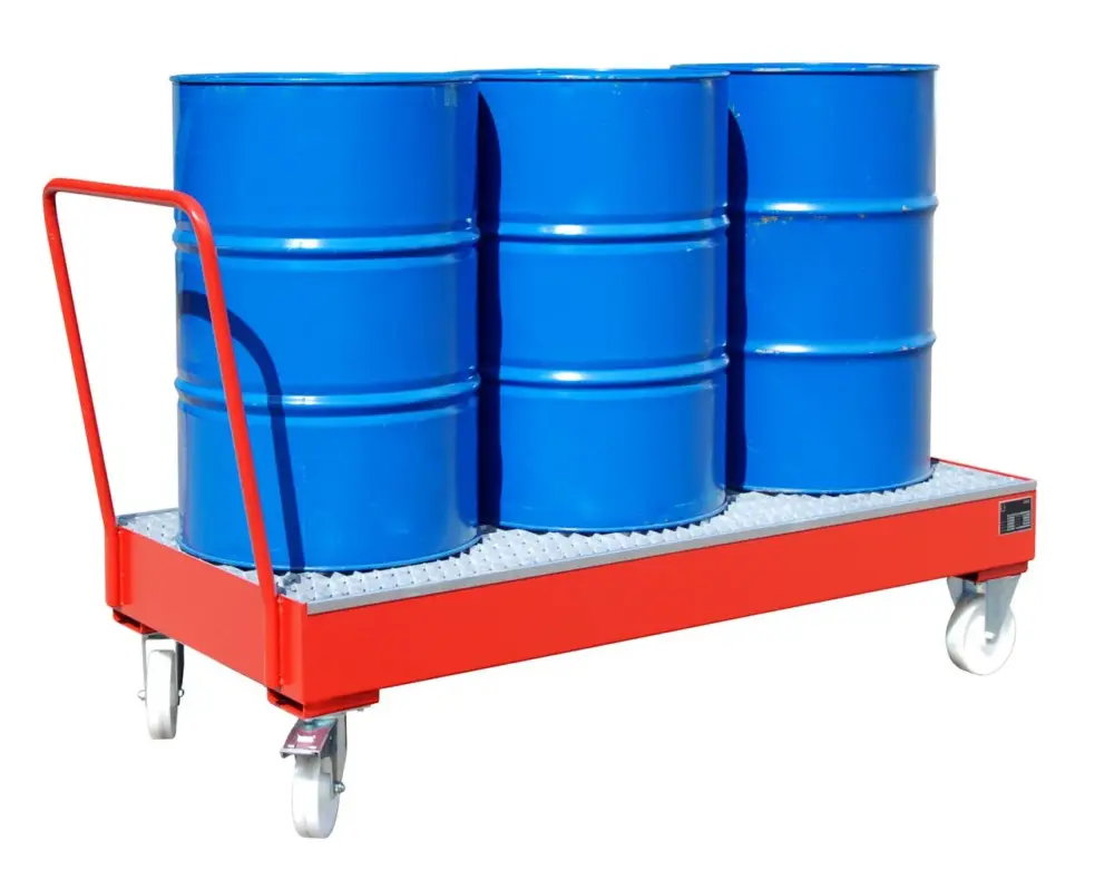 Preiswert BAUER Fahrbare Auffangwanne 2050 SR, lackiert, Feuerrot