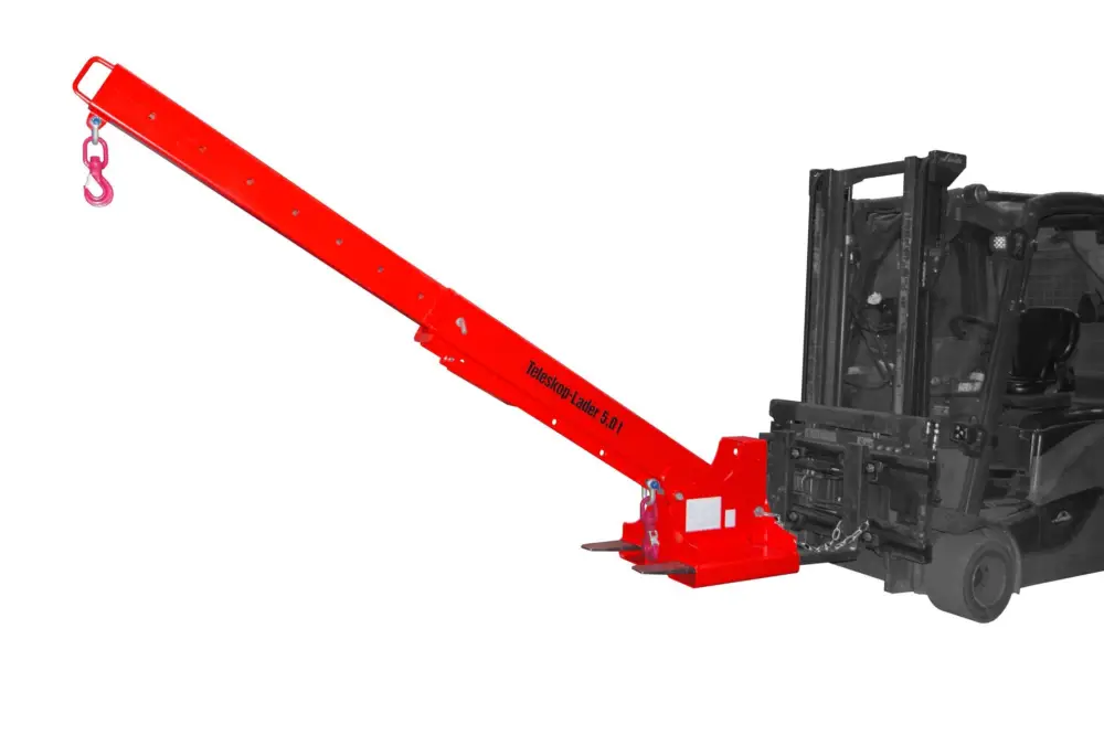 BAUER Teleskop-Lader KTH 5,0, lackiert, RAL 3000 Feuerrot Top-Angebot