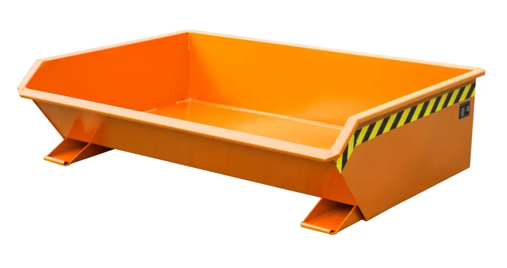 BAUER Mini-Kippbehälter MGU 610, lackiert, RAL 2000 Gelborange Sofort Bestellen