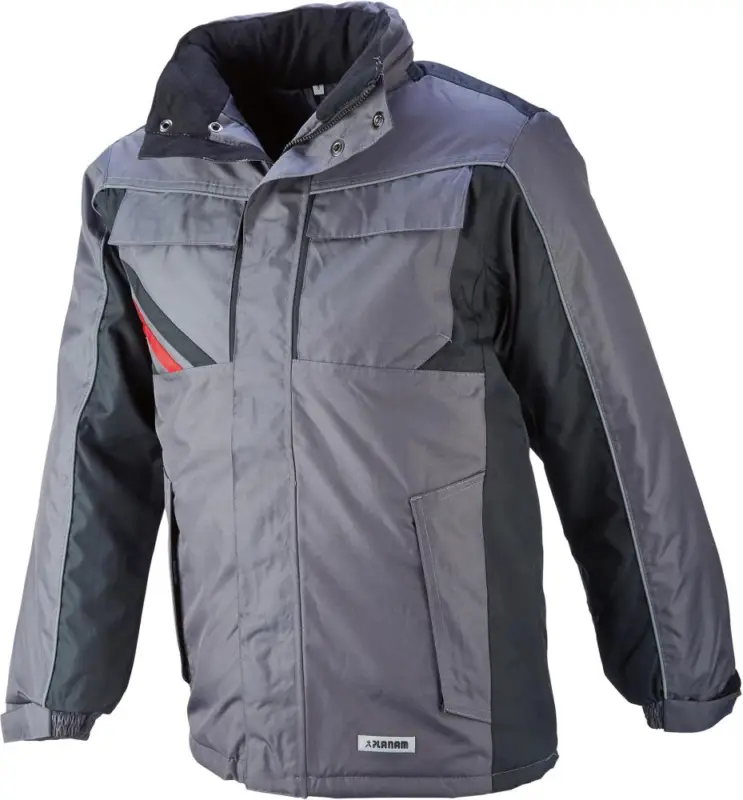 Zertifiziert PLANAM Winterjacke Highline, schiefer, Gr. 2XL