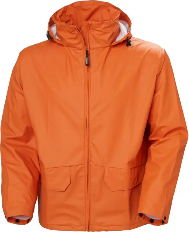Must-Have HELLY HANSEN RegenjackeVoss,PU-Stretchorange, Gr.S