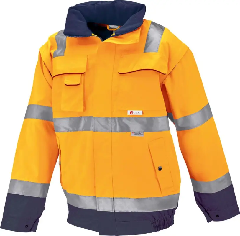 Neu FORTIS Warnjacke ARTHUR, orange/marine, Gr.4XL