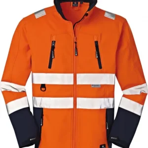 4 PROTECT JackePittsburgh,Softshellleuchtorange/navy,Gr.M Bestpreis