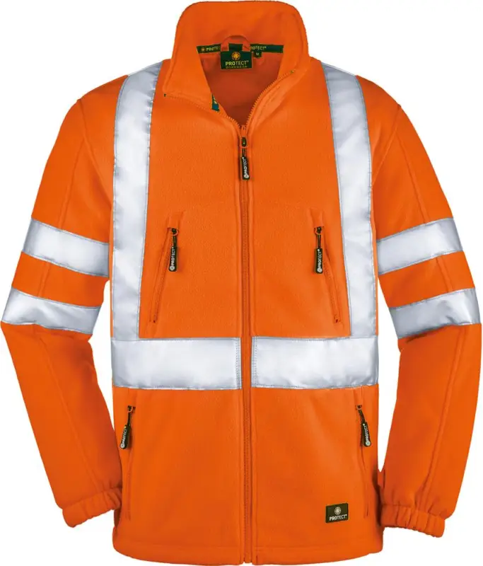 4 PROTECT Warnfleecejacke Seattle, leuchtorange,Gr.M Sonderaktion
