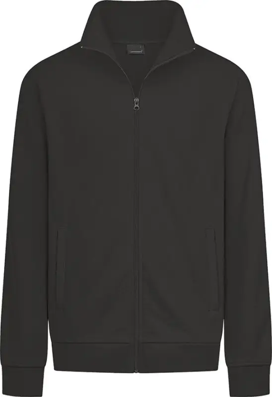 Neue Kollektion PROMODORO Sweatshirtjacke, Gr. XL schwarz