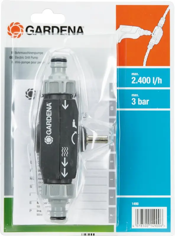 GARDENA Bohrmaschinenpumpe 1490-20 Begrenztes Angebot