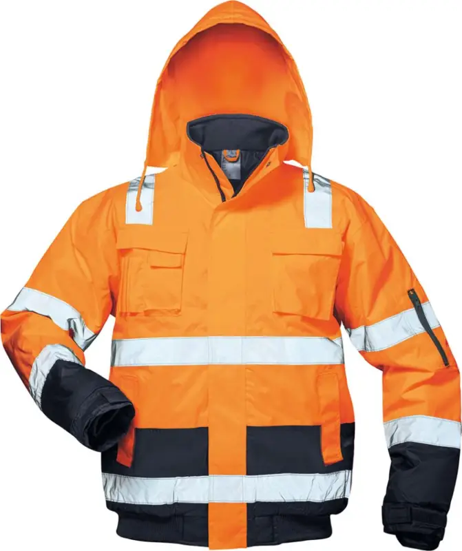 SAFESTYLE Warnpilotenjacke Jonas,Gr.L,orange/blau Schneller Versand