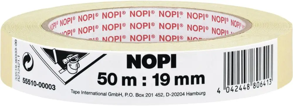 Nopi Malerkrepp Nr.55510 50m x 19mm Nur Heute