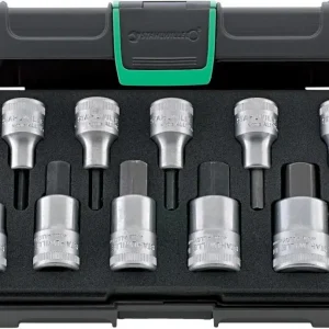 Preis Gesenkt STAHLWILLE Schraubendrehereinsatz- Satz 1/2" Innensechskant 4-19mm 10-teilig