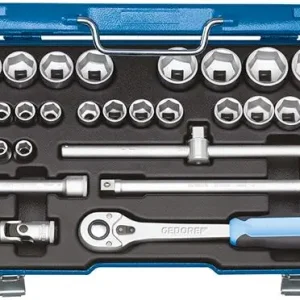Heißes Angebot GEDORE Steckschlüssel-Garnitur 1/2" 19VMU-10 28-teilig