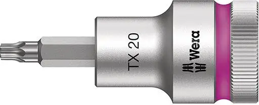 Preiswert WERA Schraubendrehereinsatz 1/2" T20x60mm mit Haltefunktion
