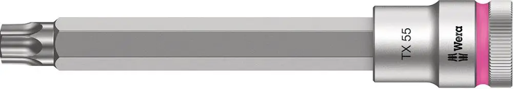 WERA Schraubendrehereinsatz 1/2" T55x140mm mit Haltefunktion Abverkauf