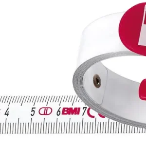 BMI Taschenbandmaß BMImeter 3mx16mm weiß Rabatt