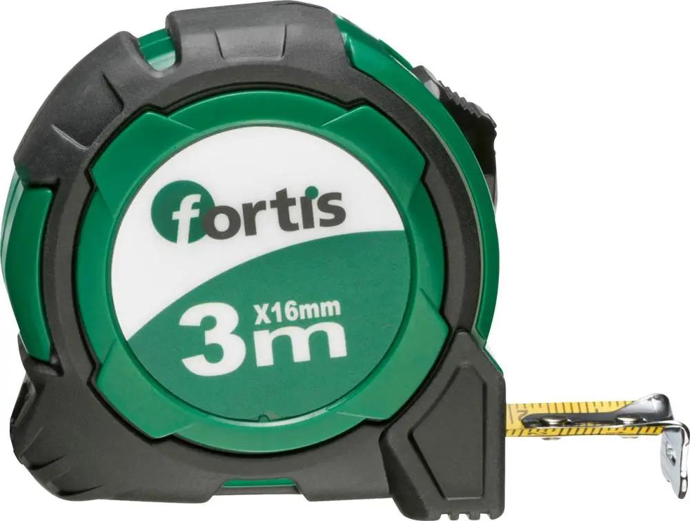 Must-Have FORTIS Taschenbandmaß 3mx16 mm