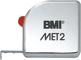 BMI Taschenbandmaß MET2 3mx13mm weiß Abverkauf