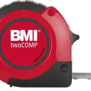 BMI Taschenbandmaß twoCOMP 8mx25mm weiß Top-Seller