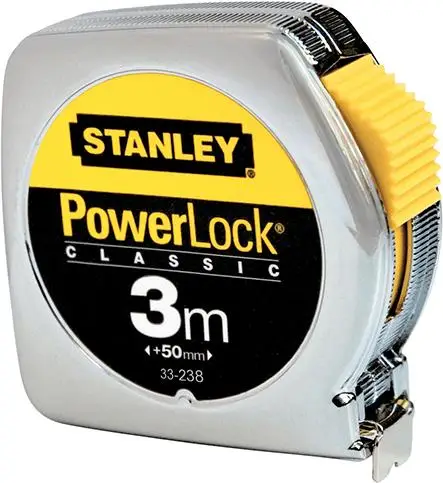 Angebot STANLEY Taschenbandmaß Powerlock 3mx12,7mm gelb Metallgehäuse