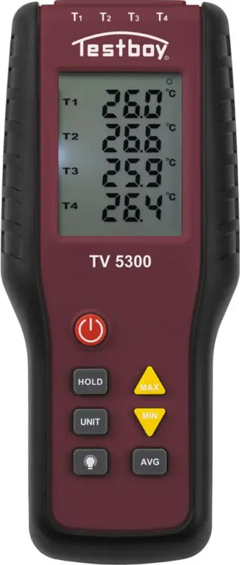 TESTBOY Vier-Kanal-Thermometer TV 5300 Jetzt Kaufen