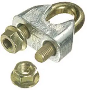 PÖSAMO DIN 1142 (ehem.) galZn Drahtseilk.13mm/M12 1/2" Ausverkauf