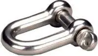 PÖSAMO Schäkel gerade A4 10,0mm-3/8" Markenprodukt