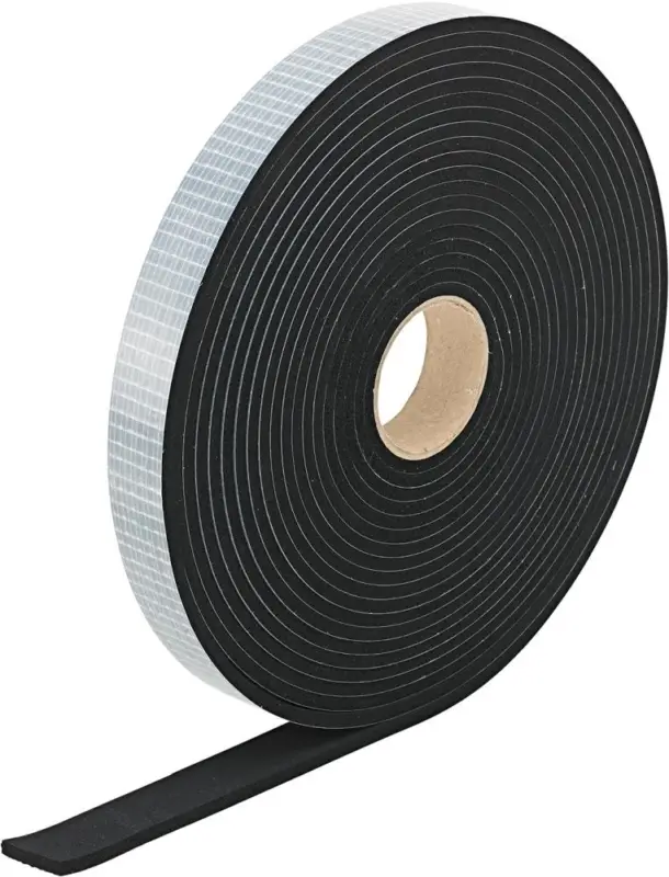 FORTIS Zellkautschukstreifen EPDM, 25x4mm, 10m einseitig selbstklebend Solange Der Vorrat Reicht