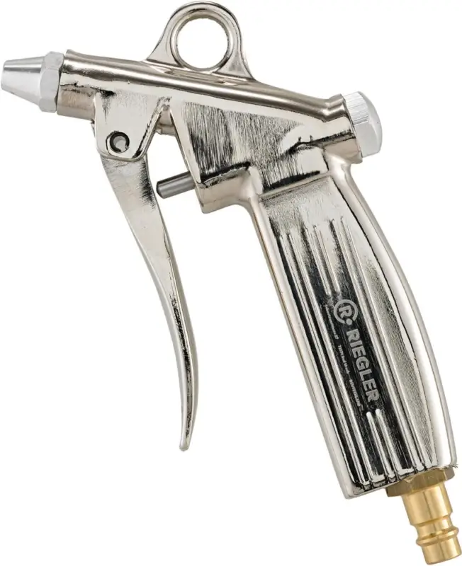 Top-Seller RIEGLER Ausblaspistole Aluminium mit Stecker DN 7,2 Düse 1,5mm