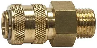 Jetzt Bestellen RIEGLER SchnellverschlusskupplungNW 5, Messing, connect-line, AG G1/8