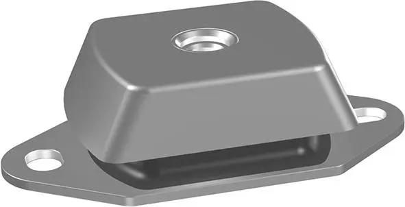 Maschinenfuß Typ H5, D60xH40mm, M12, NR60 Echt