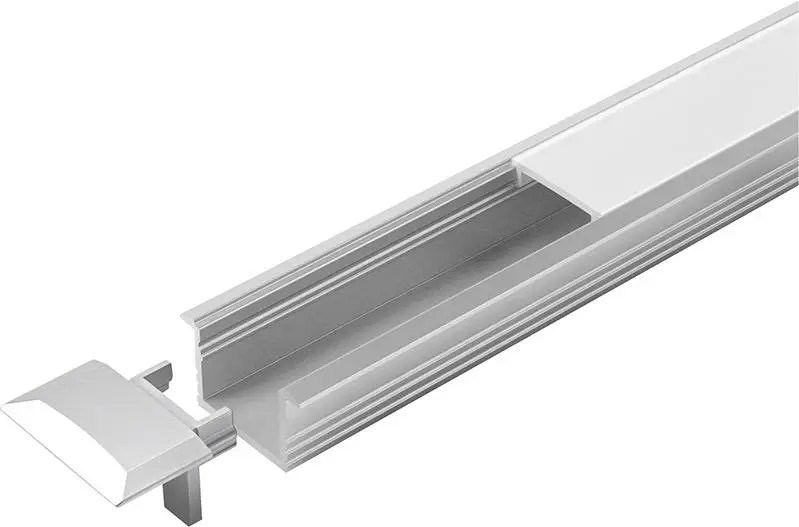 Preisreduziert HALEMEIER CL black,opal,10 Set L2m Alu-+ Abdeckprofil