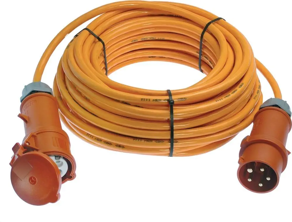 CEE-Verlängerung 32A,25m H07BQ-F5G4 400V im Polyb. Super-Preis