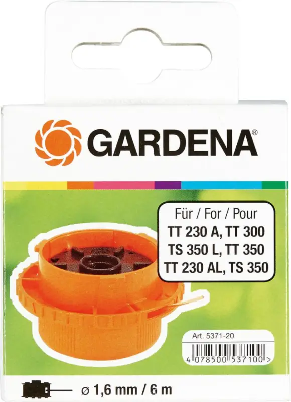 Echt GARDENA Fadenkassette komplett f.T.T.2542,2544,2550,2555