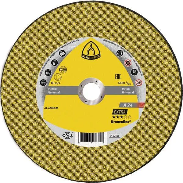Heißes Angebot KLINGSPOR Trennscheibe gekröpft A24Extra 115x2,5mm