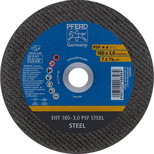 Bestpreis PFERD Trennscheibe gerade A24PPS 178x3mm