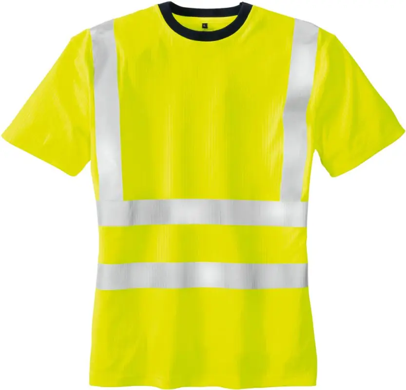 TEXXOR Warnschutz-T-Shirt HOOGE,leuchtgelb, Gr. 3XL Highlight