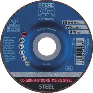PFERD Schleifscheibe CC-Grind STRONG-STEEL 115mm Markenprodukt
